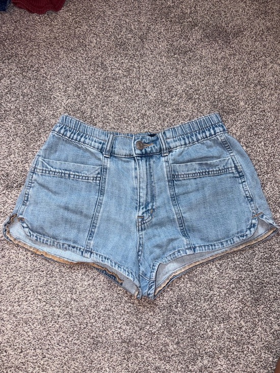 Aeropostale Pants - Aeropostale Light Blue Denim Pull-On Shorts